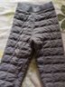 猫人（MiiOW）儿童保暖裤男女童校服神器羊毛蚕丝三层加厚中大童内穿打底裤 【三层夹棉-羊毛蚕丝】男童中灰 140 【建议身高130-140CM】 实拍图