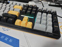 红龙（REDRAGON）KS108三模机械键盘 无线键盘 全键热插拔 gasket结构 五层填充 全尺寸游戏办公键盘 灰黑黄-龙吟轴 实拍图