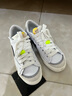 耐克NIKE板鞋女经典缓震BLAZER LOW '77运动鞋DQ1470-101白黑36 实拍图