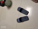 无印良品（MUJI）男女通用 室内用浴室拖鞋 男式女式 洗澡防滑凉鞋一字拖 炭灰色 L 275mm/45码(2.5) 实拍图