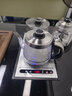 FUNORK 全自动上水电热烧水壶煮泡茶专用茶台一体机保温抽水茶具套装家用茶桌茶几嵌入式 1L 手柄上水-三合一（37x20cm） 实拍图