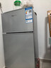 荣事达（Royalstar）小冰箱小型家用出租房双门一级能效宿舍冷藏冷冻两用节能电冰箱 42A126【三天一度电】【95%地区隔日达】银 实拍图