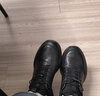 森达运动健步鞋男商场同款舒适户外行走增高厚底休闲鞋真皮鞋1KM01DM3 黑色单里 40 实拍图