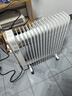 美的（Midea）【强劲热力】电热油汀/取暖器家用/加热电暖器/17片电暖气片/立式加热器大面积加湿恒温 HYW30GW 实拍图