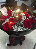 维纳斯鲜花速递红玫瑰花束生日礼物全国花店同城配送女友老婆 一生挚爱-11朵红玫瑰满天星花束 实拍图