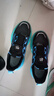 回力瑞学生儿童运动鞋跑步鞋防滑男童鞋子秋冬季皮面防水跑鞋学生男 519黑蓝双网 38 实拍图