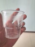金五缘 一次性杯子航空杯加厚硬质塑料杯商用透明水杯太空杯85-240ml 200ML航空杯（磨砂）120个 晒单实拍图