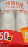 【央视认证】加厚一次性纸杯超市同款大容量杯子活动家用水杯 幸运圈圈 50只(新老混发） 【全网热销】 实拍图