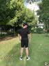 李宁（LI-NING）短裤男夏季新款梭织运动裤速干冰丝薄款休闲健身黑色五分裤子 黑色（速干/拉链口袋） L 实拍图