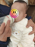 婧麒（JOYNCLEON）婴儿连体衣保暖秋装夹棉婴幼儿宝宝衣服秋冬季新生爬服薄棉套装 蓝色 90cm 实拍图