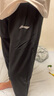 李宁（LI-NING）冰丝运动裤子男夏天速干裤夏季束口长裤薄弹性梭织透气休闲裤男 标准黑（冰丝款-口袋拉链） M 实拍图