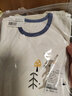 欢喜小熊婴儿短袖连体衣夏季薄款纯棉哈衣睡衣男女初生宝宝衣服2件装 实拍图
