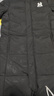 冬款中长款羽绒服男士大码冬季过膝加厚连帽情侣女款冬装外套 黑色 XL 建议125到140斤 实拍图