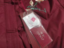 隽狐中老年羽绒服女装短款妈妈冬季加厚大码60岁70老人奶奶80太太外套 酒红 XL 【推荐85-105斤】 实拍图