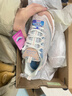 斯凯奇（Skechers）一代奶茶熊QQ豆乳夏季女鞋熊猫老爹鞋透气休闲运动鞋厚底149238 玫瑰茶冻/ROS 35.5 实拍图