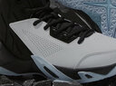 乔丹专业实战篮球鞋男鞋2025冬季新款皮面防水高帮减震防滑耐磨运动鞋 乔丹白/黑色 44 实拍图