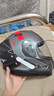 睿觅（RYMIC）摩托车头盔全盔3C认证专业机车骑行头盔四季男女977红黑灰L 实拍图