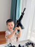 奥智嘉儿童玩具枪电动声光DIY磁力百变拼接模型3-6岁男孩六一儿童节生日礼物尊享版 实拍图
