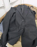 森马西服外套男秋纯色休闲都市百搭通勤男士西装107624111101 实拍图