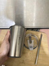 膳大皇（SHDO）德国制冷杯冰镇杯304不锈钢冰杯速冷杯冰霸杯吸管杯保冷杯冷饮杯 304速冻制冷杯 400ml +吸管 实拍图