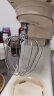 大宇（DAEWOO）厨师机家用和面机揉面机打蛋器5L大容量智能全自动多功能轻音绞肉机压面机搅面料理机可商用CSJ05 奶白+制面配件 5L 晒单实拍图