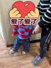 ASK JUNIOR女童裤子春秋季小童草莓花朵绣花边休闲百搭宝宝牛仔裤 蓝色 100 实拍图