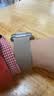 MSSM适用苹果手表表带apple watch S12/S11硅胶磁吸表带iwatch Ultra4/s10/se3荔枝纹运动表带 奶茶色 实拍图