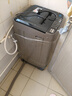 志高（CHIGO）全自动洗衣机 家用小型波轮 洗脱一体机大容量 公寓宿舍出租房 10KG咖啡金【蓝光洗护+风干洁桶+强电机】 实拍图