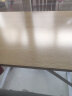 宾纳得电脑桌家用台式学习桌钢木学生写字桌现代简约长条工作台加固桌子 原木纹白架单桌（80*50*73cm) 实拍图