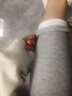 米豆小主羊羔绒打底裤女冬加绒加厚螺纹修身显瘦高腰弹力外穿女裤长裤 浅灰色【加厚羊羔绒】 L 【95-115斤 左右】尺码偏小，可选大1码 实拍图