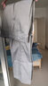  乾朗 防静电工作服套装男女夏季短袖透气耐磨劳保服带反光条电焊工服汽修工程服加油站电力局工装可定制logo 灰色夏短套装175 实拍图