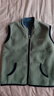 南极人Nanjiren儿童背心男童秋冬儿童摇粒绒马甲保暖背心马甲舒适内搭外穿 灰色 150  实拍图
