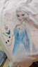 迪士尼Disney冰雪奇缘儿童睡衣女孩夏季薄款爱莎公主女童莫代尔中袖家居服套装 粉色 160  实拍图
