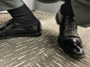 REGAL丽格商务正装鞋三接头皮鞋牛津皮鞋男士皮鞋婚鞋固特异皮鞋男T29B BJP(黑色) 43 实拍图