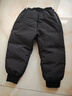 minibala【三防羽绒裤】迷你巴拉巴拉男童女童休闲裤冬季宝宝高腰护肚长裤 黑色90001 90 【充绒量22.1g】 实拍图