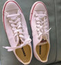 匡威（Converse）官方All Star经典帆布男女低帮休闲运动小白鞋101000 101000/白色 41.5 实拍图