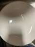 洁雅杰陶瓷盘家用白瓷盘子8英寸中式釉下彩餐盘菜盘汤盘微波炉可用6只装 实拍图