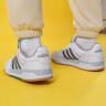 adidas ENTRAP休闲运动板鞋小白鞋少年感复古篮球鞋男子阿迪达斯 白/蓝绿 40(245mm) 晒单实拍图
