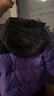 雪中飞童装儿童羽绒服2025新款男童女童中大童拼接面包羽绒服冬季外套 青莲紫 120 实拍图
