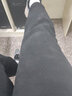 Foss Phil裤子男士冬季灯芯绒宽松阔腿运动休闲加绒加厚保暖裤2818JR黑3XL 实拍图