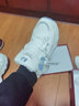 卡帝乐鳄鱼女鞋休闲鞋女冬季加绒保暖女靴板鞋棉鞋子女 41120M 白兰 39 实拍图