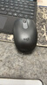 罗技（Logitech）M196 无线蓝牙鼠标 办公鼠标 笔记本商务办公家用 小巧便携 对称手型 石墨灰 实拍图