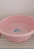 茶花浴盆婴儿洗澡盆儿童塑料脸盆圆形洗衣盆1个装 大号-58CM-新款蓝色 晒单实拍图