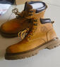 海澜之家HLA男靴复古潮流马丁靴男户外秋冬工装大黄靴子男 T121土黄色39 实拍图