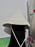 CACUSS帽子女士春秋遮阳帽户外骑行防紫外线太阳帽防晒渔夫帽盆帽 米中 实拍图