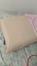 无印良品软糯透气可水洗纯棉枕套一对装48*74cm两只枕头套-米色 实拍图
