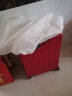 SOO结婚箱行李箱陪嫁箱大红色箱子拉杆箱女皮箱密码新娘嫁妆箱24英寸 实拍图