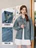 森马（Semir）牛仔外套女中长款落肩宽松夹克2025春秋棉质通勤109125108014 实拍图