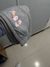 史努比（SNOOPY）童装女童裤子儿童卫裤中大童春季长裤 粉爱心/灰色 150 实拍图