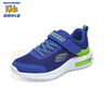 Skechers斯凯奇儿童运动鞋男童透气网鞋时尚魔术贴大童跑步鞋403748L 实拍图